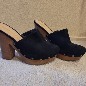 Mossimo Supply co Black Clogs